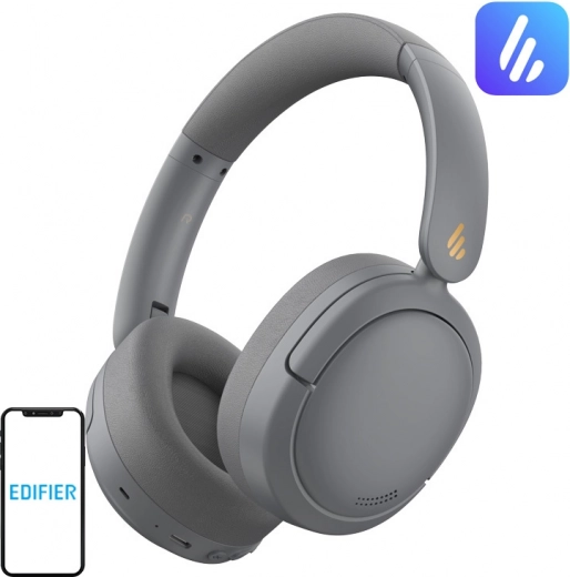 Belaidės ausinės su ANC Edifier W800BT Pro – Pilka
