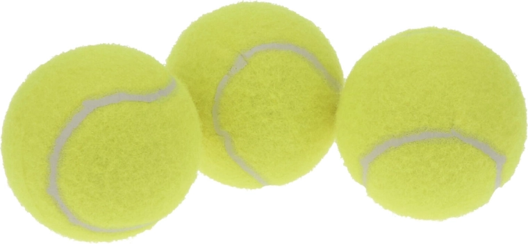 Šunų žaislas – teniso kamuoliukas 6 cm, spalvų mišinys (3 vnt.)