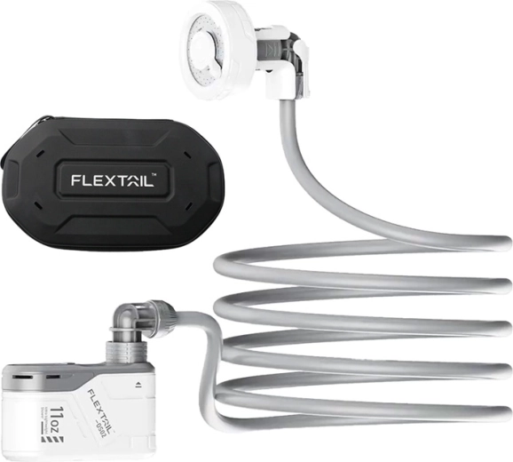 Flextail Max Shower portable shower, white