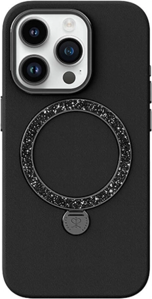 Joyroom Dancing Circle Case for iPhone 15 Pro, Black