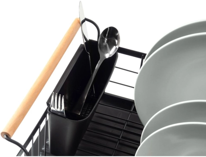 Praktiškas stalo įrankių krepšelis