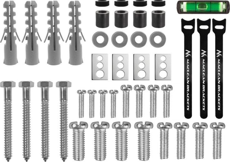 Installation kit for secure mounting