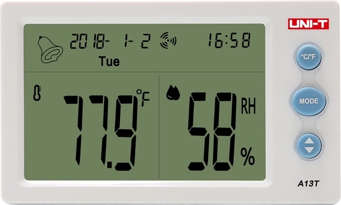 Uni-T A13T temperatūros ir drėgmės matuoklis