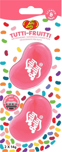 Jelly Belly ventiliacijos automobilinis oro gaiviklis Tutti Frutti DUO