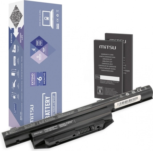 Battery for Fujitsu Lifebook E753 4400 mAh (48 Wh)