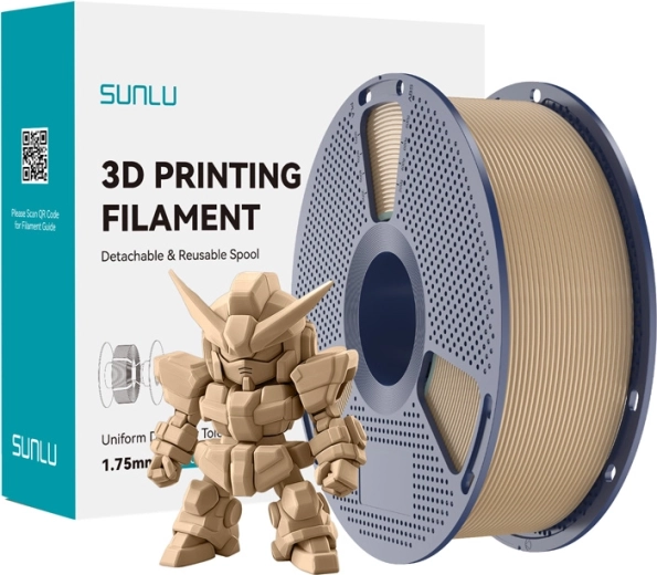 SUNLU PLA+ 2.0 Filament 1.75 mm – oak