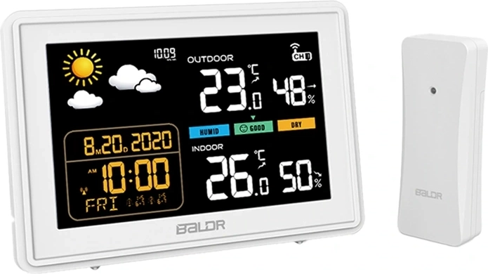 BaldrTherm Weather Station with Outdoor Sensor