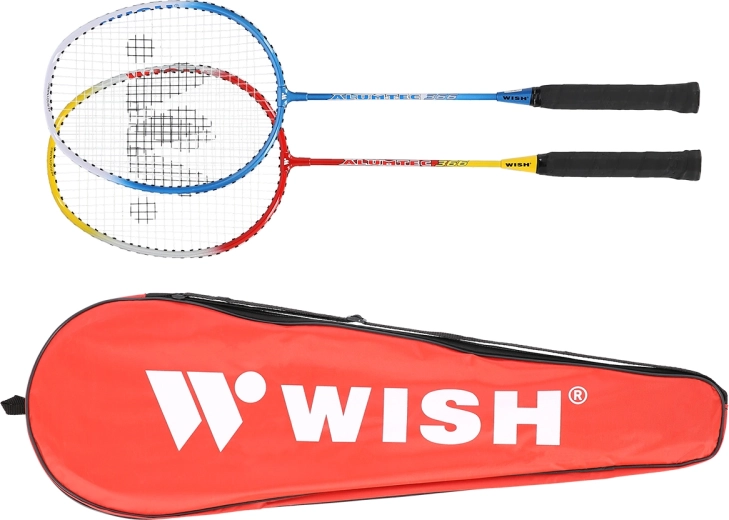 WISH Alumtec 366K Badminton Set for Intermediate Players