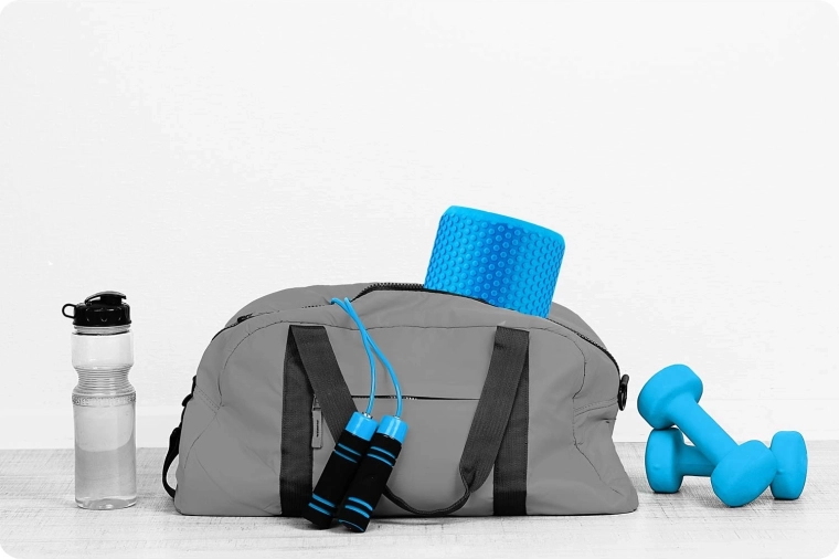Compact size for travel and the gym