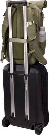 Luggage pass-through and clear organisation