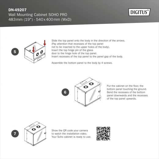 Easy installation, cable entries, and ventilation