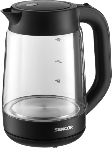Sencor stiklinis elektrinis virdulys, 1,7 l