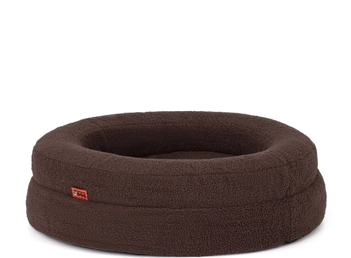 Explorer Dog ortopedinis guolis Dognut S/M 76 cm espresso rudos spalvos
