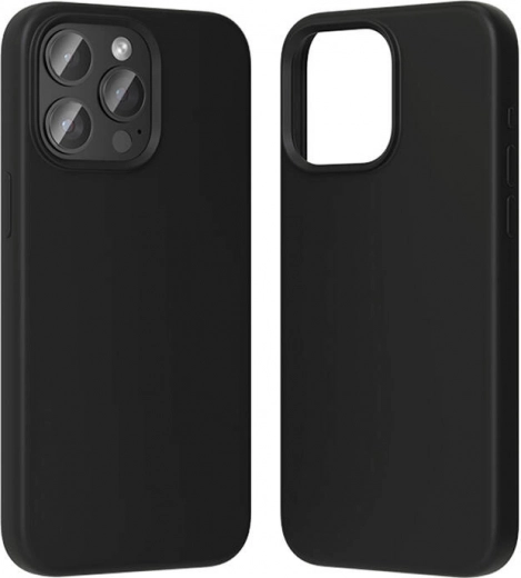 Vention silicone case for iPhone 15 Pro Max with MagSafe (black)