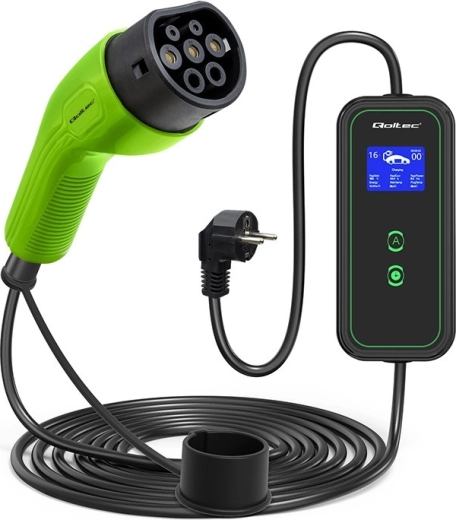 Mobile Charger for Electric Cars Qoltec