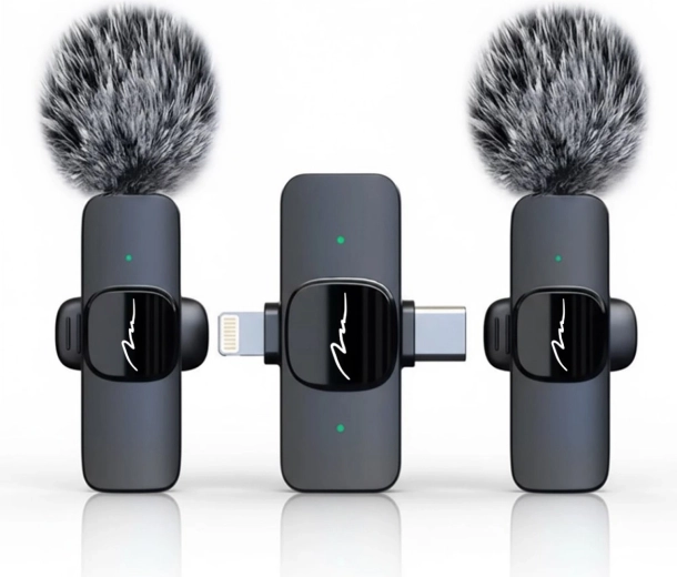 Belaidis dvigubas prisegamų mikrofonų rinkinys MICRO‑MIC DUO MT416