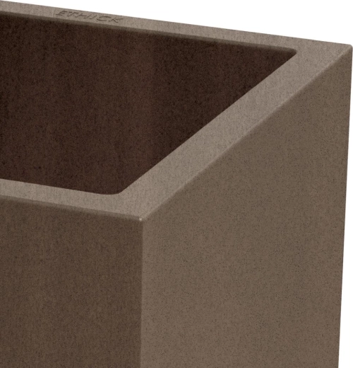 Durable plastic and smooth matte surface
