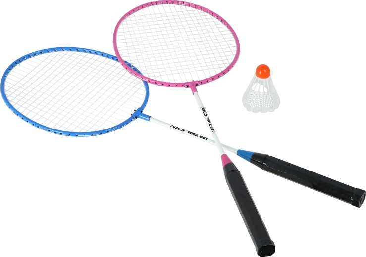 Paruošta žaidimui: 2 raketės + 1 nailoninis plunksnelis