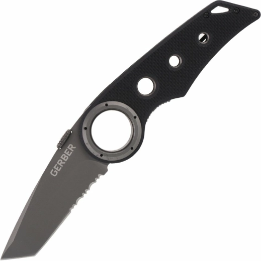 Gerber Remix Tactical pocket knife 7.7 cm, black, G10, clip