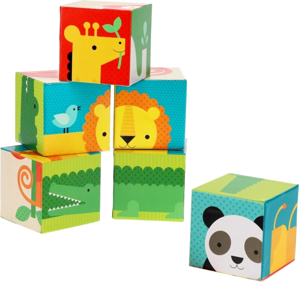 Animal Blocks Petit Collage