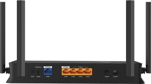 Two 2.5G ports for maximum throughput