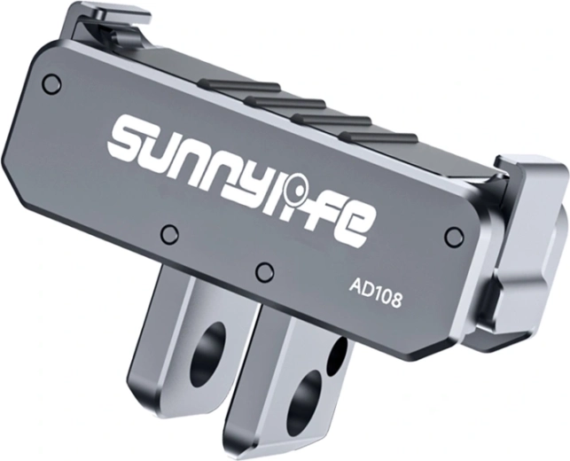 Sunnylife aliumininis dvipusis magnetinis montavimo adapteris, skirtas Osmo Nano ir Osmo Action 6