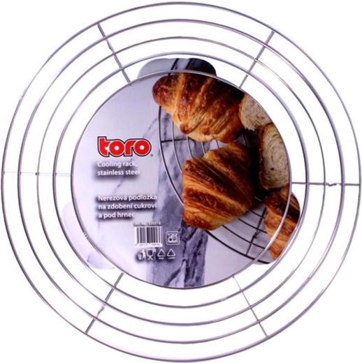Toro stainless steel wire cooling rack for cookies 32.5 cm