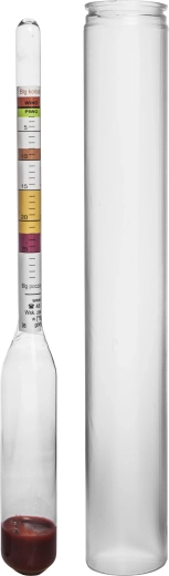 Saccharometer for must and wort in Balling degrees