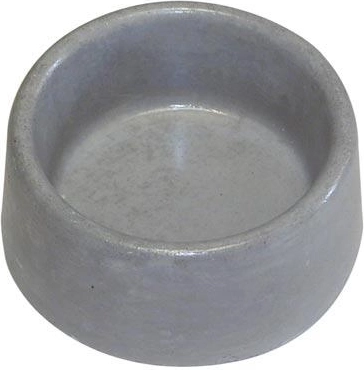 Apvalus aukštas graužikų dubenėlis 132 × 57 mm, betoninis