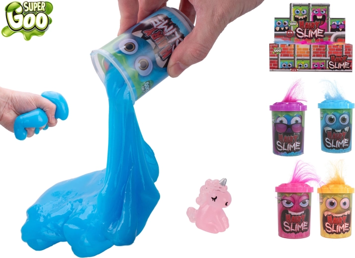 Super Goo Slime – Furry Monster 8 cm, 100 g