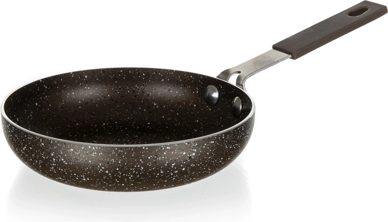 Mini keptuvė su nelimpančia danga Granite Brown 14 cm