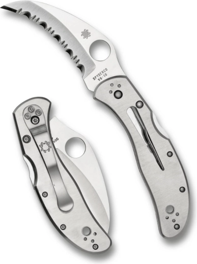 All-metal handle with clip