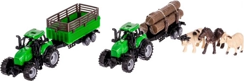 2 agricultural vehicles for action play