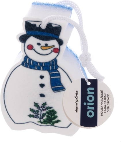 Linksmas sniego senio dizainas