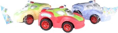 Policijos lengvasis automobilis žaislas