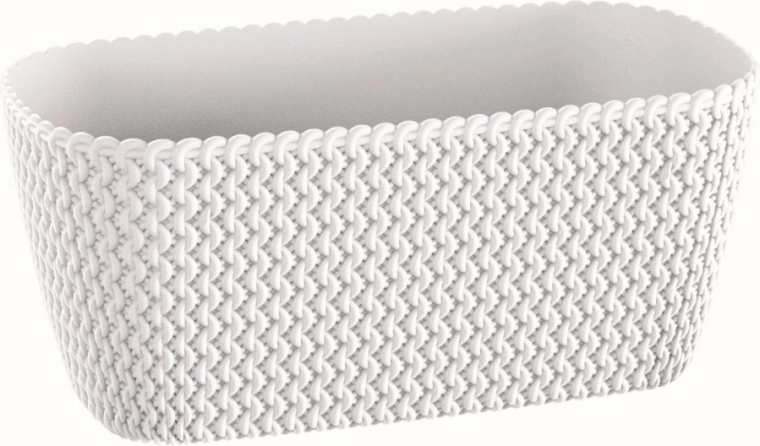 Balkoninis lovelis Splofy Case 29,7 cm, baltas