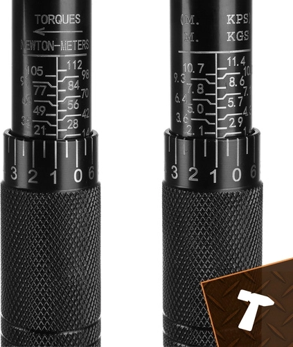 Tikslus 7–112 Nm momento nustatymas