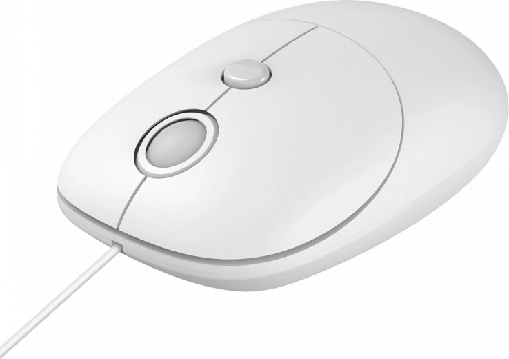 Laidinė optinė pelė iBOX Seagull balta 2400 DPI