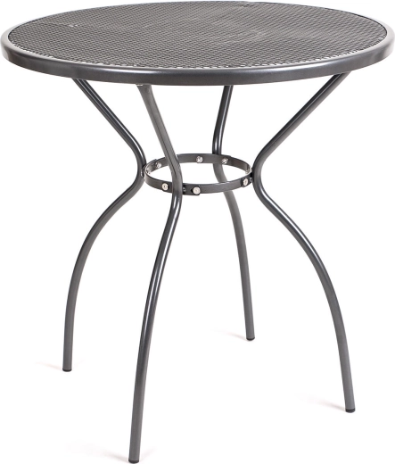 Apvalus plieninis sodo stalas Round 70 × 72 cm