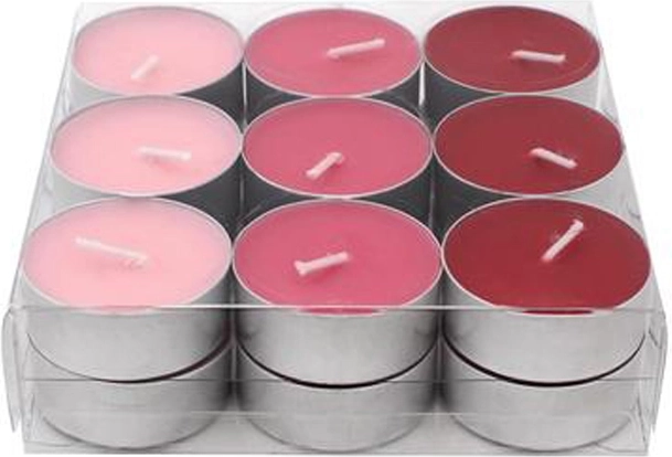 Provence strawberry tealight candles, 18 pcs