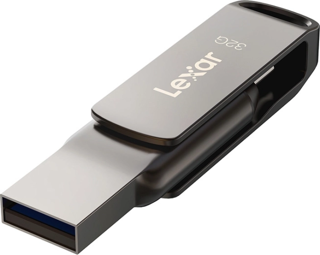 Fast transfer thanks to USB 3.1
