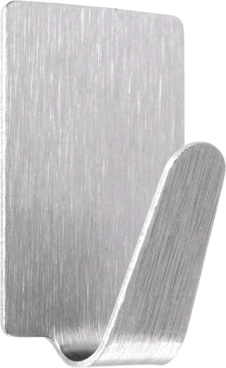 Self-adhesive stainless steel hook 1.5 × 2.5 cm