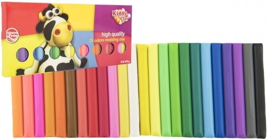 Modelinas Kiddy Clay 500 g – 24 spalvos