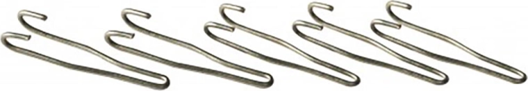 Nickel-plated soldering loop, 5 pcs
