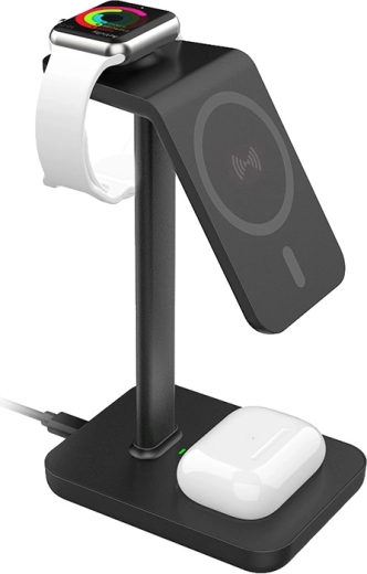 Charging 3 devices at the same time on one stand