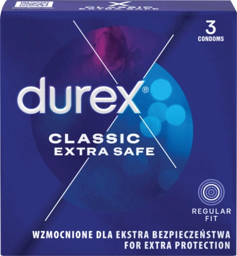 Durex prezervatyvai Extra Safe 3 vnt.