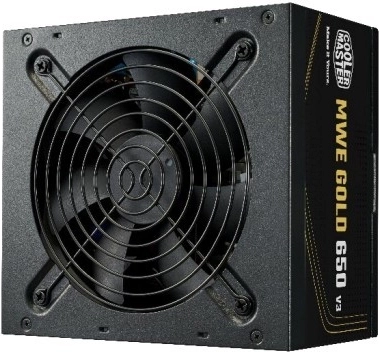 Cooler Master MWE Gold V3 650W Power Supply ATX 3.1 80 Plus, non-modular