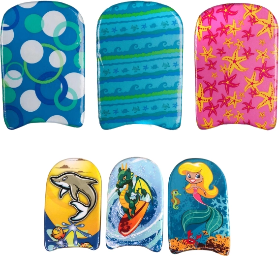 Kids’ swimming kickboard EPS 44 × 30 × 4 cm, mixed designs