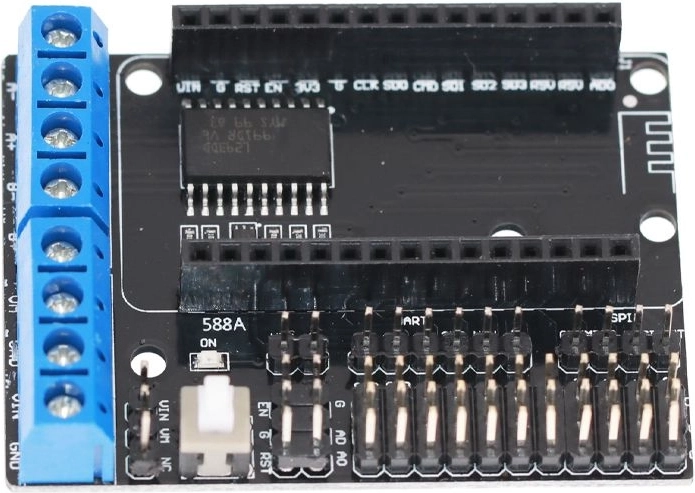 Platus maitinimas 4,5–36 V