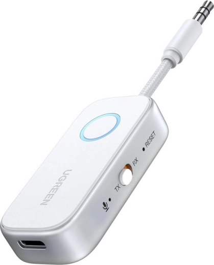 UGREEN 5.4 Bluetooth audio adapter 3.5 mm (TX/RX) white - 1 pc